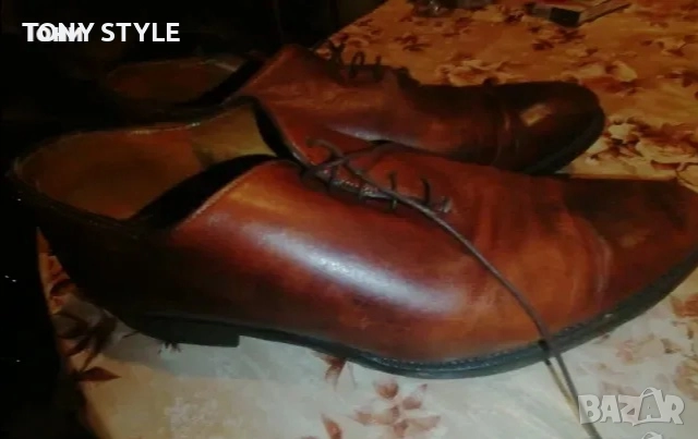 REGENT Нови Мъжки Обувки Изцяло от Естествена Кожа 43, снимка 5 - Ежедневни обувки - 51490098
