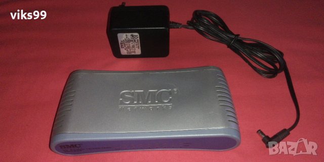 Суич Гигабитов SMC SMCGS8 EZ Switch 8-порта, снимка 2 - Суичове - 40463998