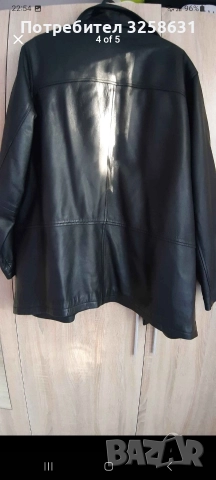 Естествена кожа яке, снимка 3 - Якета - 52578509