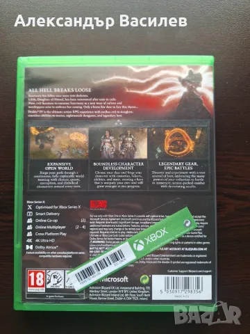 Diablo 4 (Xbox One, Xbox X) в отлично състояние, снимка 2 - Игри за Xbox - 56297334