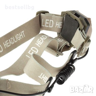 Мощен лед фенер за глава челник червена светлина лов риболов планина, снимка 6 - Къмпинг осветление - 29181398