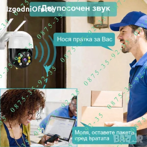 Приложение ICSEE. 8MegaPixel ULTRA HD Куполна камера WiFi и LAN връзка. С включен 12V Адаптер, снимка 5 - IP камери - 49521943