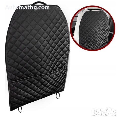 Органайзер за автомобил Automat, За седалка, Еко кожа, Черен, снимка 2 - Аксесоари и консумативи - 42143143