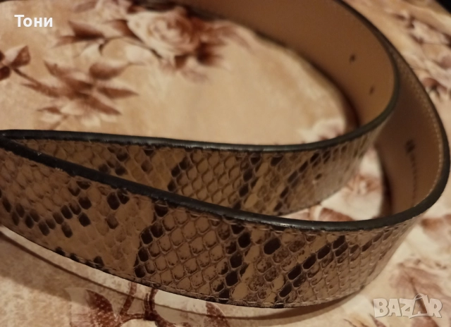 H&M Нов Красив Дамски Кожен Колан М/115см., снимка 13 - Колани - 52684500