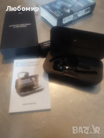 Безжична Bluetooth слушалка с вграден микрофон 400mAh батерия Дисплей Кутия за зареждане 55

, снимка 7 - Слушалки, hands-free - 49154153