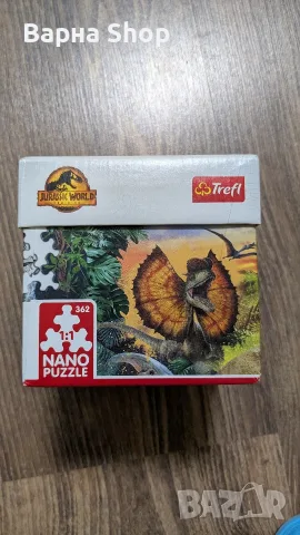 Детски пъзел Trefl Nano Puzzle - Jurassic World (362 части, 8+ години), снимка 2 - Пъзели - 56023946