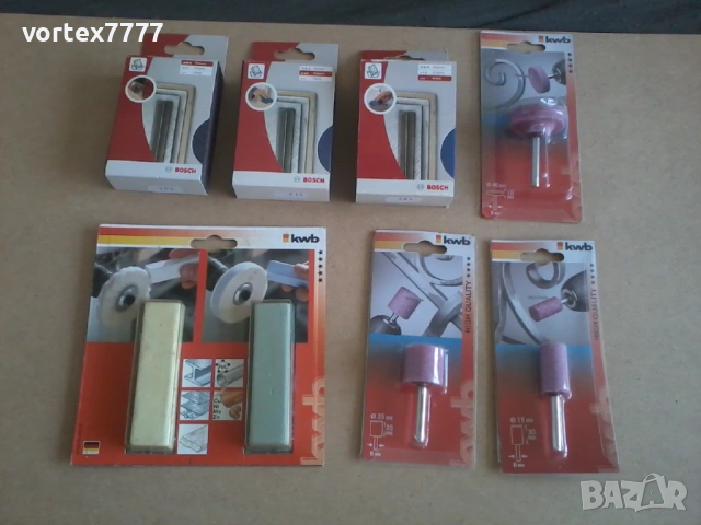 Пасти и гъбички за полиране на метал