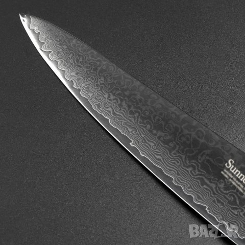 Професионален Нож от Дамаска стомана., снимка 14 - Прибори за хранене, готвене и сервиране - 19186192