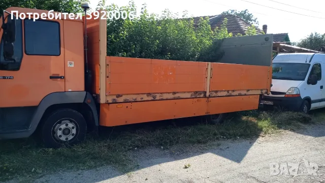 Lkw man mit Ladebordwand 