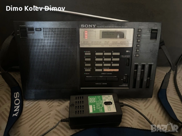 SONY ICF 2001 Радио със Оригинално зарядно