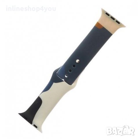 Разноцветна Камо Каишка 44/45mm за Apple Watch 8 | Ultra | 7 | 6 | SE | 5 | 4, снимка 4 - Аксесоари за Apple - 38376943