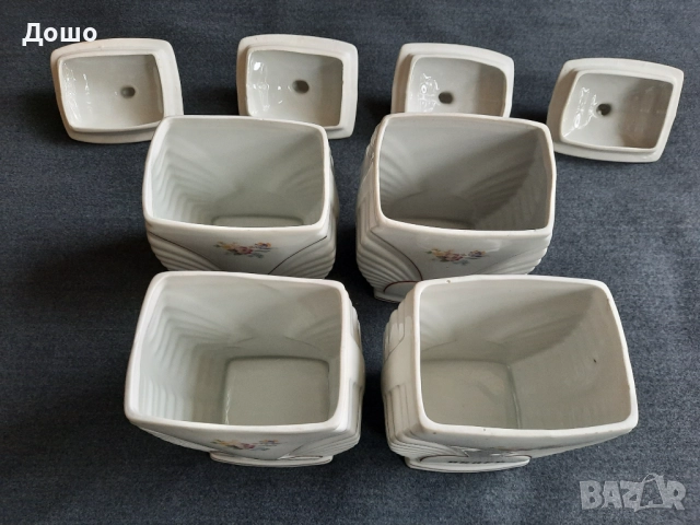 Порцеланови буркани за продукти, снимка 11 - Антикварни и старинни предмети - 51540991