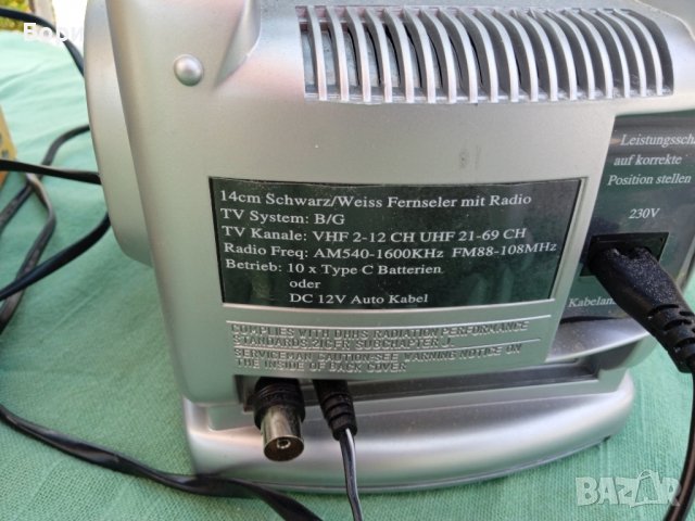 Стар телевизор с радио, снимка 8 - Радиокасетофони, транзистори - 36783551