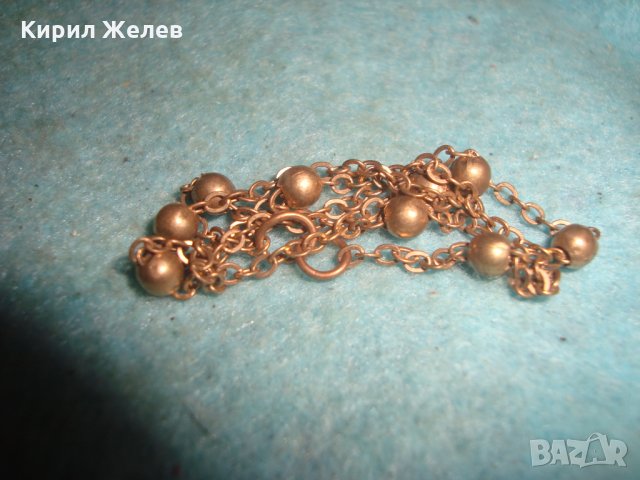 СТАРА НЕЖНА ФИНА АРТ ГРИВНА за ГЛЕЗЕН 6233, снимка 4 - Гривни - 35308086