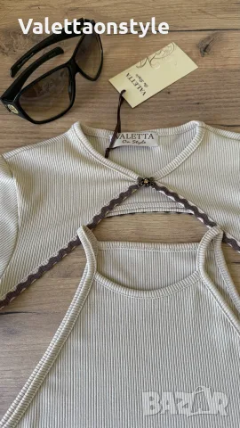 Бутикова блуза от две части Valetta On Style, снимка 10 - Блузи с дълъг ръкав и пуловери - 56128544