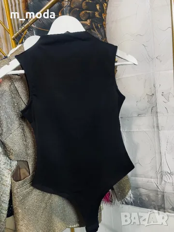Черно дамско боди, снимка 1