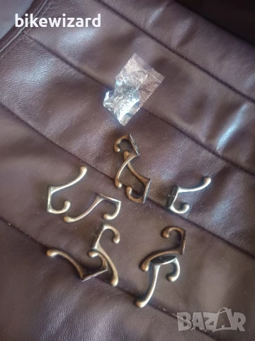 Метални двойни закачалки 9 броя НОВИ