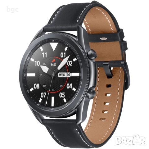 Нов Смарт Часовник smartwatch Samsung Galaxy Watch3, 45 мм, Black - 24 месеца пълна гара, снимка 5 - Смарт часовници - 52047659