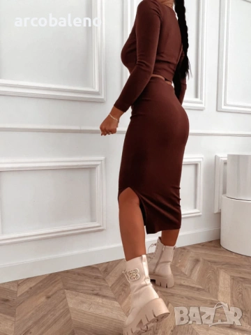 Дамски комплект от две части, 6цвята , снимка 6 - Комплекти - 53129585