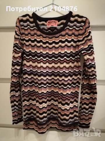 Детска блуза плетиво за момиче MISSONI LINDEX р-р 122-128 + шапка, снимка 9 - Детски Блузи и туники - 39378931