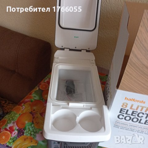 Halfords 8 литра 12V електрическа охлаждаща кутия за автомобил, снимка 5 - Хладилни чанти - 36894931