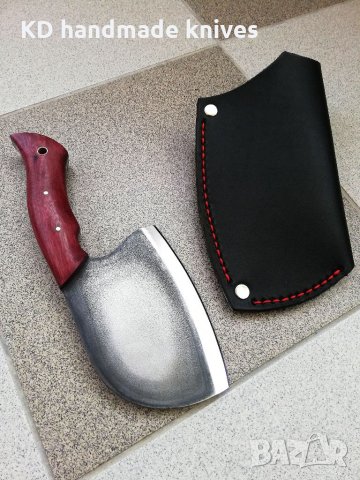 Кухненски сатър ръчно изработен от KD handmade knives ловни ножове, снимка 2 - Круизи - 34118710