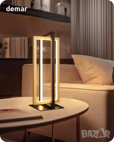 LED нощна лампа EDISHINE, димируема настолна лампа, сензорна, снимка 7 - Лед осветление - 44161956