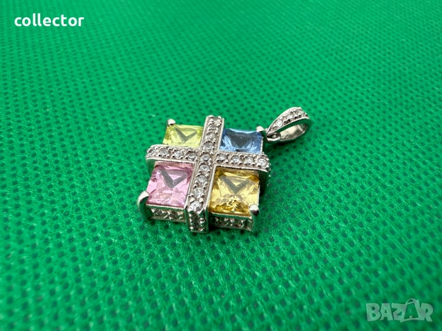 Дизайнерско бижу / висулкал. №7536, снимка 2 - Колиета, медальони, синджири - 52213330