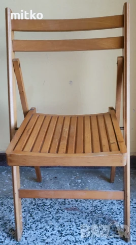 Сгъваем стол от бук