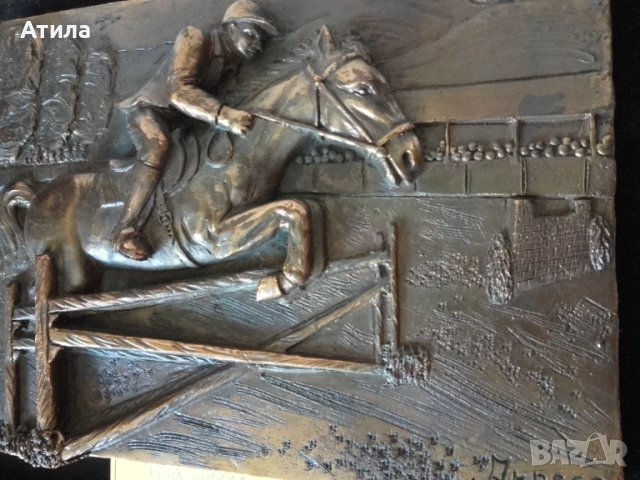 скулптура бронз 26/19 см Италия, снимка 2 - Декорация за дома - 50710823