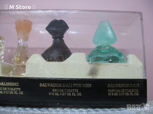 Salvador Dali оригинални мини винтидж парфюми колекция 5 броя, снимка 5 - Дамски парфюми - 35441749