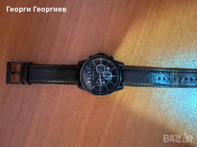 Часовник Armani Exchange-Кожена каишка