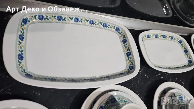 Троен сет порцелан  комбиниран, снимка 8 - Чаши - 56510654