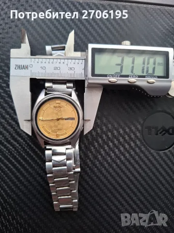Винтидж часовник Сейко 5( Seiko 5), снимка 8 - Мъжки - 55969388