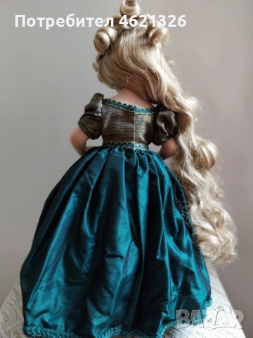 Порцеланова кукла Рапунцел Ashton-Drake лимитирана серия като нова, снимка 6 - Декорация за дома - 52044412