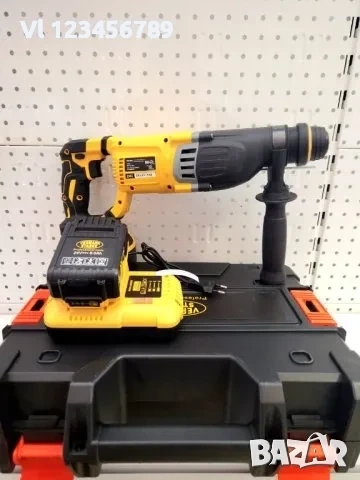 Акумулаторен перфоратор 24V 6 Ah, 2 батерии (KraftWorld), снимка 2 - Перфоратори - 53981574