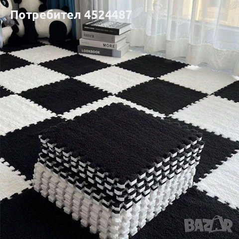 Мек килим пъзел от 10 части 1кв .м