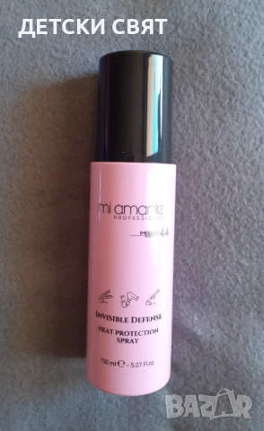 Нов термозащитен спрей за коса Mi Amante Invisible Defense 150 ml.