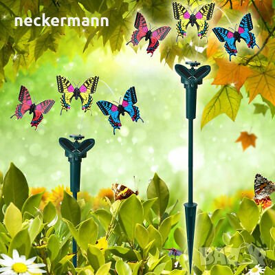 Соларна пеперуда за саксия градина, снимка 4 - Градински цветя и растения - 36597357