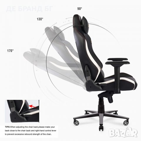 Геймърски стол ACE-M1, снимка 10 - Столове - 32938347