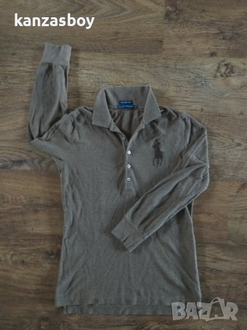 ralph lauren the skinny polo - страхотна дамска блуза, снимка 5 - Блузи с дълъг ръкав и пуловери - 39564376