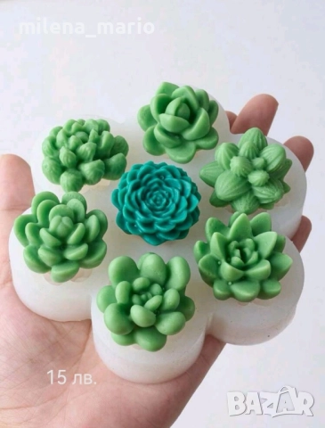 цветя молдове за свещи, снимка 8 - Декорация за дома - 49638275