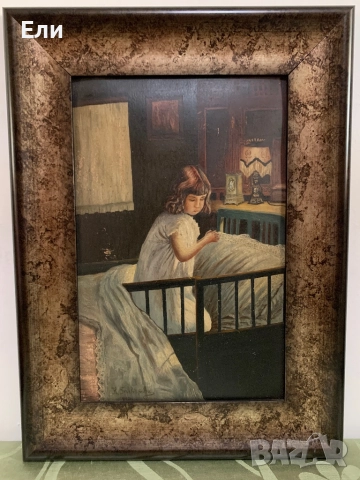 Маслена картина, “Лека нощ”, К. Бъчварова, 1940