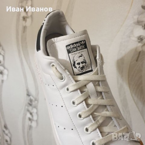 кецове / маратонки  ADIDAS STAN SMITH номер 45.5-46 2/3, снимка 18 - Маратонки - 40684115