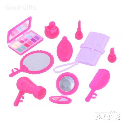 ДЕТСКА КУКЛА ANLILY С ТОАЛЕТКА, АКСЕСОАРИ И СТОЛ, снимка 6 - Кукли - 42862927