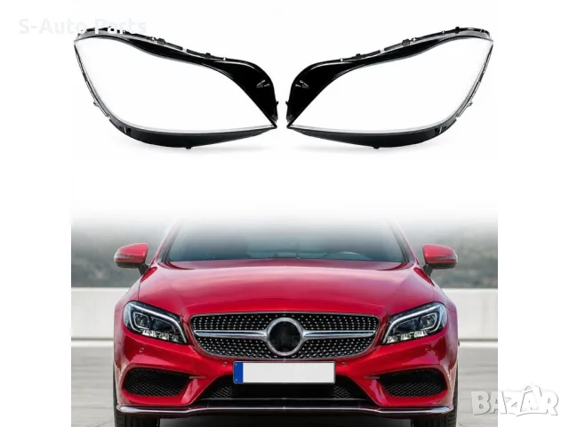 Стъкла за фарове на Mercedes CLS W218 Facelift (2014-2018)​, снимка 6 - Аксесоари и консумативи - 55725157