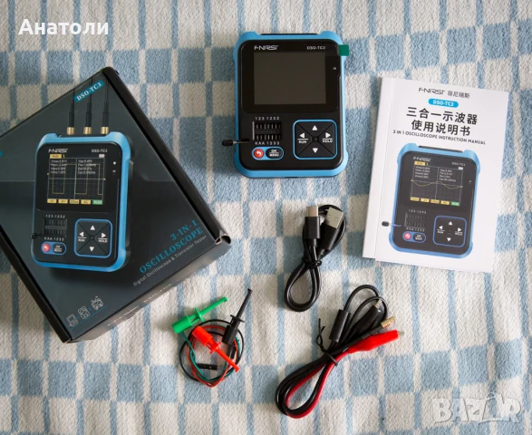 Осцилоскоп тестер FNIRSI DSO-TC3, снимка 3 - Друга електроника - 50795835