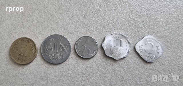 Монети. Индонезия. Рупии. 5 бр.