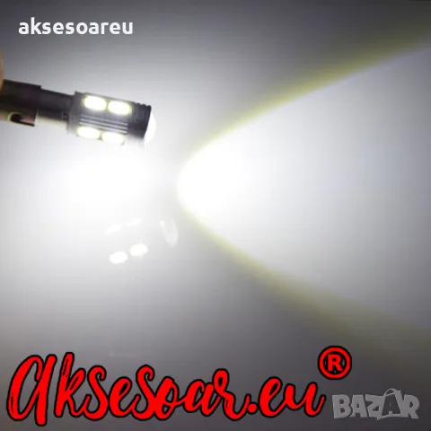 2 броя нови габарити с лупи BAX9S с 10 LED диода крушка H6W дневни светлини фарове за коли ремаркета, снимка 16 - Аксесоари и консумативи - 49961859