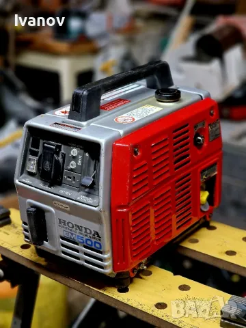 Генератор Honda em500 , снимка 3 - Други машини и части - 48824231